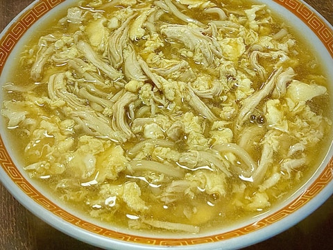 IBDや食事制限中に胸肉と卵の低脂質高蛋白餡掛け麺